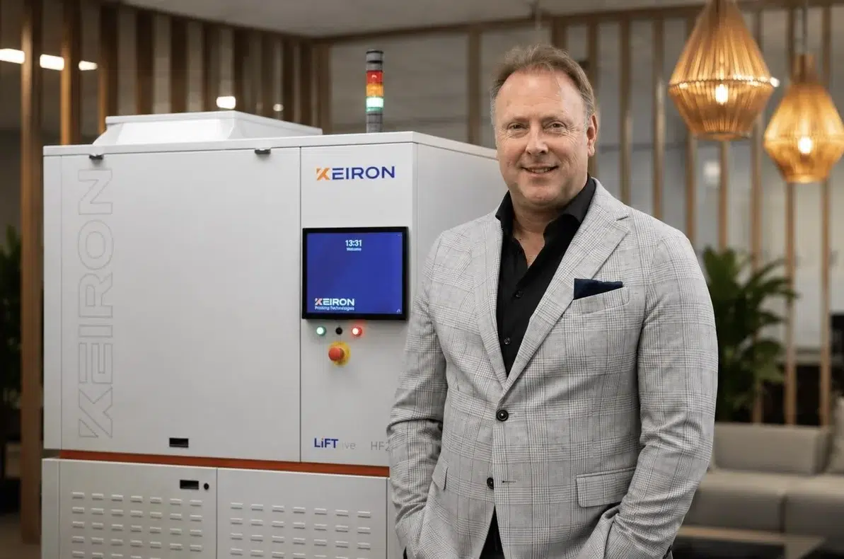 Keiron Printing Technologies Raises  €20.7M to Revolutionize LiFT Precision Solder Paste Printing for High-Reliability Electronics